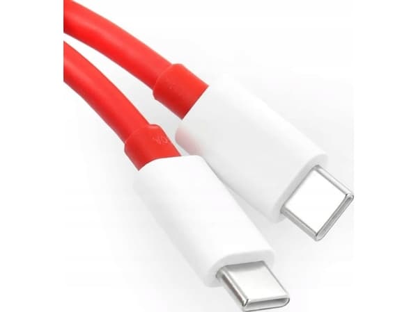 Oppo USB-kabel OPPO original kabel Type C til Type C 10A DL122 1 m rød bulk