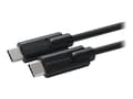 Miniatyrbilde 3 av 5: MicroConnect - USB-kabel - 24 pin USB-C (hann) til 24 pin USB-C (hann) - USB 3.2 Gen 2 - 20 V - 5 A - 25 cm - USB Power Delivery (100 W), 4K 60Hz stø