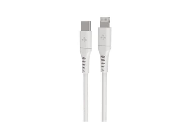 CABLE HUNE ECO USB-C A LIGHTNING 100CM BLANCO