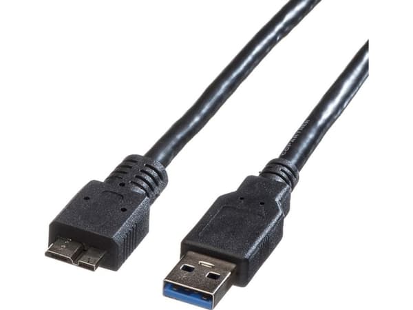 Roline USB-A - 3 m USB-kabel Svart (JAB-2198245)
