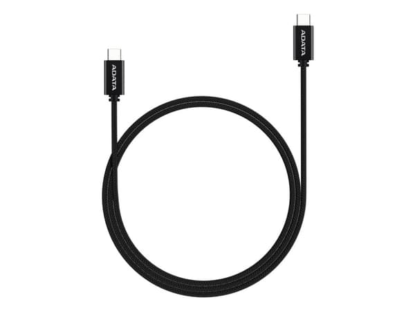 ADATA CACC-200PN-BK, 2 m, USB C, USB C, USB 2.0, Sort