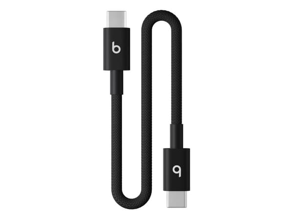 BEATS USB-C TO USB-C WOVEN | SHORT CABLE (20 CM) BOLT BLACK