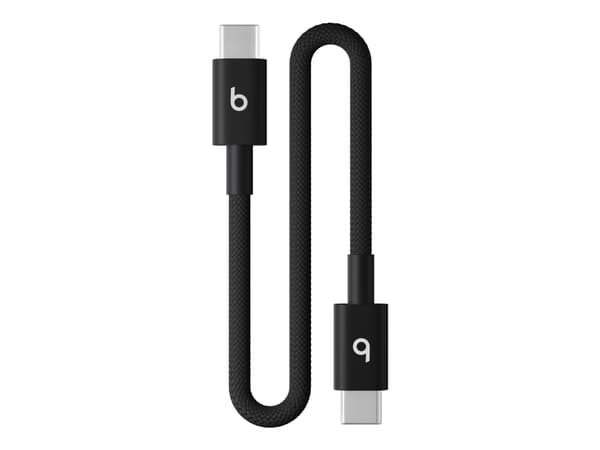 BEATS USB-C TO USB-C WOVEN | SHORT CABLE (20 CM) BOLT BLACK