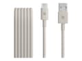 Pikkukuva 1 / 3: Apple Beats, 1.5 m, USB A, USB C, USB 2.0, White