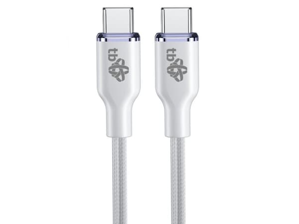 USB C - USB C 60W Glamour cable 1.5m white