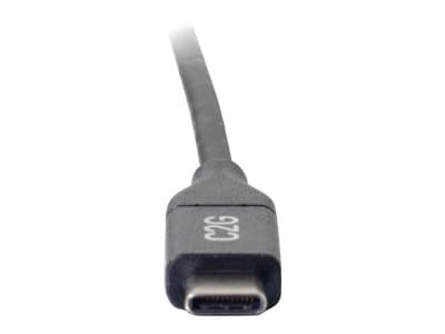 C2G 1.8m (6ft) USB C Cable - USB 2.0 (5A) - M/M USB Type C Cable - Black - USB-kabel - 24 pin USB-C (hane) till 24 pin USB-C (hane) - USB 2.0 - 5 A -