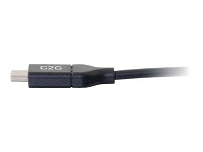 C2G 1.8m (6ft) USB C Cable - USB 2.0 (5A) - M/M USB Type C Cable - Black - USB-kabel - 24 pin USB-C (hane) till 24 pin USB-C (hane) - USB 2.0 - 5 A -