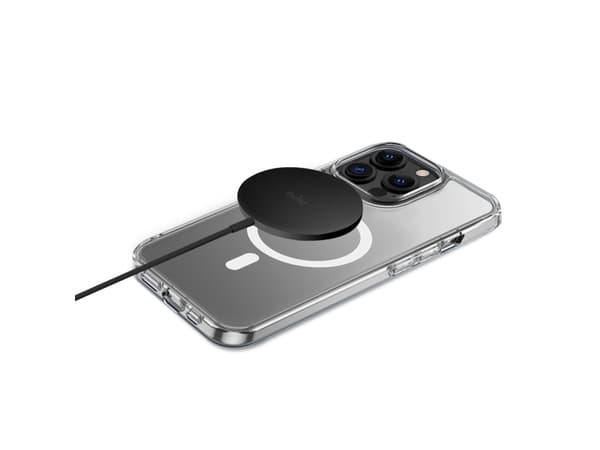 Puro-lader PURO magnetisk ladekabel USB-C MagSafe 15W trådløs lader (svart)