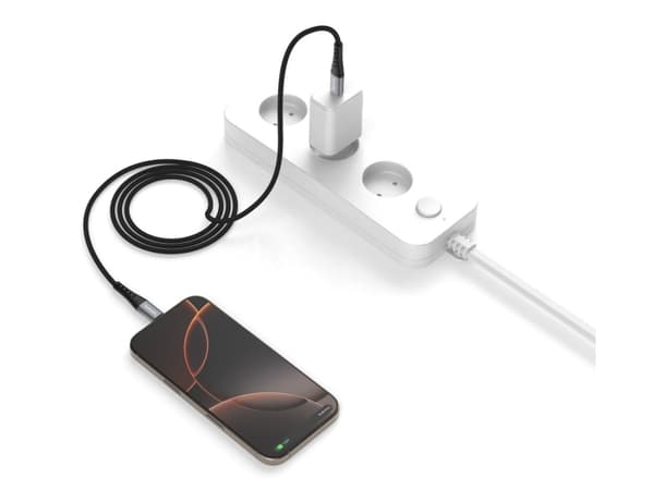 4smarts 541454, 1.5 m, USB C, USB C, 0.48 Gbit/s, Black