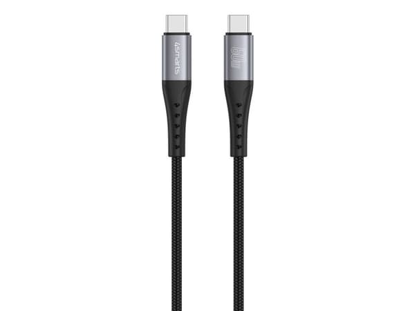 4smarts 541454, 1.5 m, USB C, USB C, 0.48 Gbit/s, Black