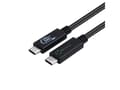 Miniatyrbild 1 av 4: Microconnect ECO-USB3.2CC1.5, 1,5 m, USB C, USB C, USB 3.2 Gen 2x2, Sort