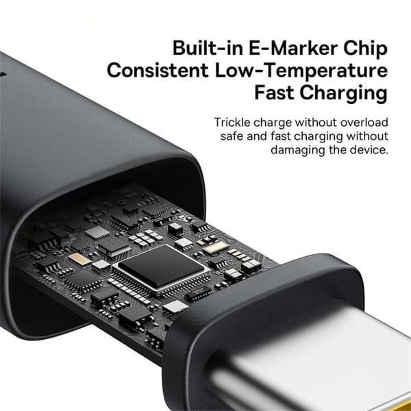 BASEUS Dura Series PD 100W Laddningskabel Snabbladdning USB-C till USB-C 2m