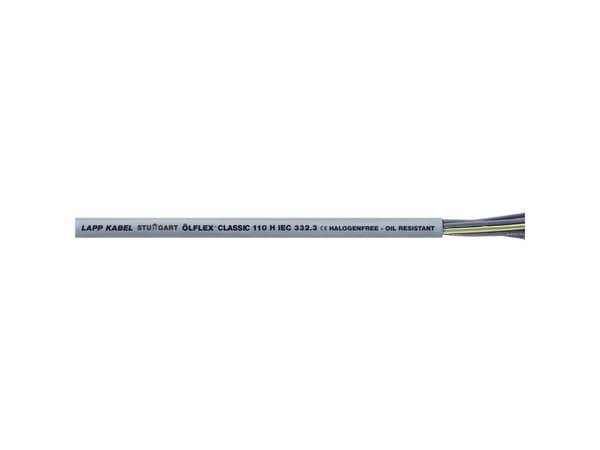 Lapp ÖLFLEX 10019981, 50 m, Black, PVC, 115.2 kg/km, 219 kg/km, 4000 V
