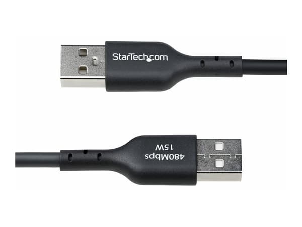StarTech.com 3m (9.8ft) USB-A to USB-C Charging Cable, Charger Cord, M/M - USB-kabel - USB (hann) til 24 pin USB-C (hann) - USB 2.0 - 3 A - 3 m - lad