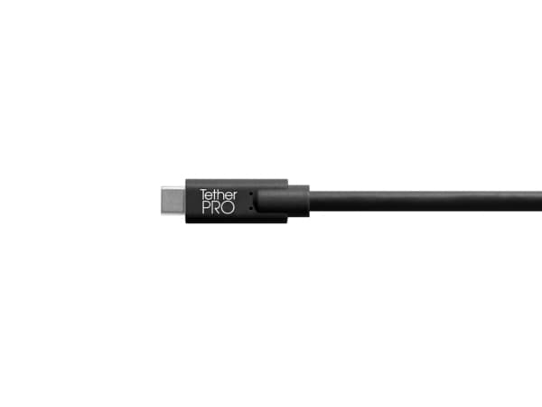 Tether Tools CUC3415-BLK, 4,6 m, USB C, USB B, USB 3.2 Gen 1 (3.1 Gen 1), 5 Gbit/s, Svart