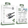 Miniatyrbild 6 av 6: Acefast USB-A - USB-C 66W Kabel 1.2m Display 480Mb/s - Svart