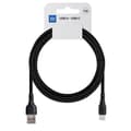Miniatyrbild 1 av 2: Blue Star USB-A - USB-C 3A Kabel 1m ECO - Svart