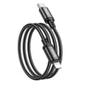 Miniatyrbild 1 av 4: Hoco USB-C till Lightning Kabel PD 20W X89 1m Svart