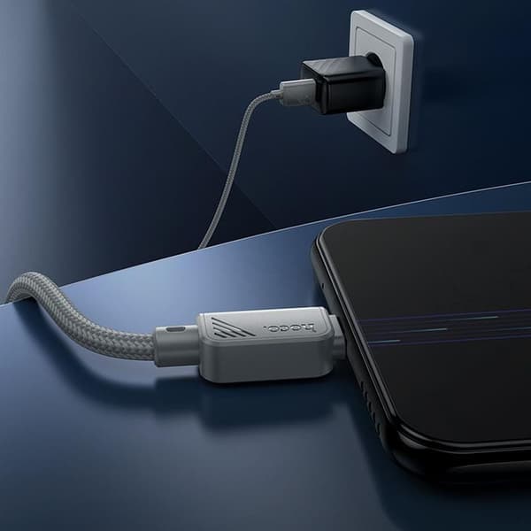 HOCO USB-A till Micro-USB Kabel 2.4A X113 1 m - Grå