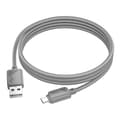 Miniatyrbild 2 av 4: HOCO USB-A till Micro-USB Kabel 2.4A X113 1 m - Grå