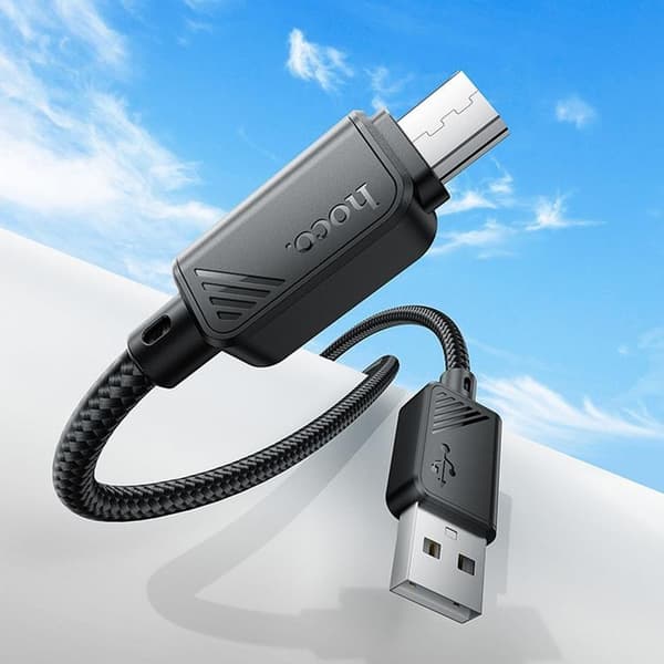 HOCO USB-A till Micro-USB Kabel 2.4A X113 1 m - Svart