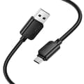 Miniatyrbild 2 av 4: HOCO USB-A till Micro-USB Kabel 2.4A X113 1 m - Svart