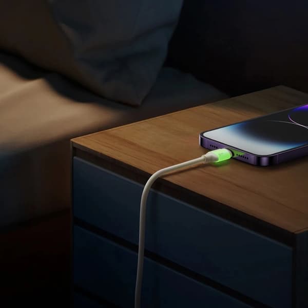 Joyroom USB-C Till Lightning Kabel 30W 2m - Beige