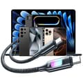 Miniatyrbild 4 av 6: USAMS USB-C Till USB-C Kabel 100W 1.2m TC - Tarnish