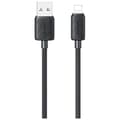 Miniatyrbild 1 av 5: USAMS USB-C Till Lightning Kabel 1.2m Lanyard - Svart