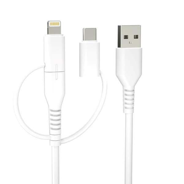 Forever Snabbladdare 20W 1xUSB-C 1xUSB-A LSR20-AC-00