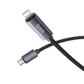 Miniatyrbild 3 av 6: Hoco USB-C till Lightning Kabel PD 27W X112 1m Svart