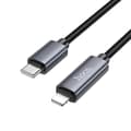 Miniatyrbild 4 av 6: Hoco USB-C till Lightning Kabel PD 27W X112 1m Svart