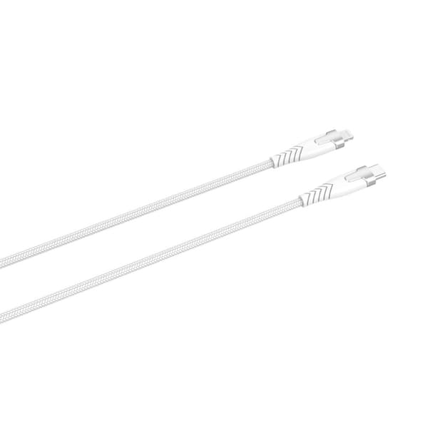 Gear Kevlar-kabel Pro Usb-C Til Lightning Metalhus Hvid 1,5m