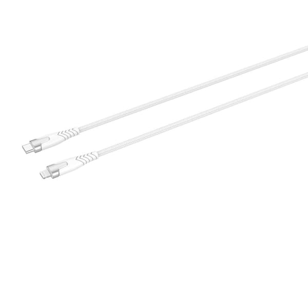 Gear Kevlar-kabel Pro Usb-C Til Lightning Metalhus Hvid 1,5m