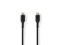 Miniatyrbild 1 av 3: Nedis CCGL60710BK20, 2 m, USB C, USB C, USB 2.0, 0,48 Gbit/sek, Sort