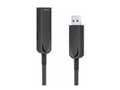 Miniatyrbild 3 av 3: MicroConnect Premium - USB-förlängningskabel - USB typ A (hane) till USB typ A (hona) - USB 3.2 Gen 2 - 30 m - Active Optical Cable (AOC) - svart