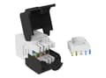 Miniatyrbild 3 av 5: Equip 769227, platt, vit, RJ-45, LSA, honkontakt, 10GBase-T