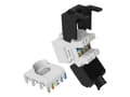 Miniatyrbild 4 av 5: Equip 769227, platt, vit, RJ-45, LSA, honkontakt, 10GBase-T
