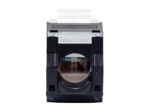 Equip 769227, platt, vit, RJ-45, LSA, honkontakt, 10GBase-T