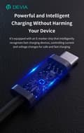 Miniatyrbillede 5 af 9: 240W Devia Extreme Snabbladdning USB-C till USB-C-kabel – 2m