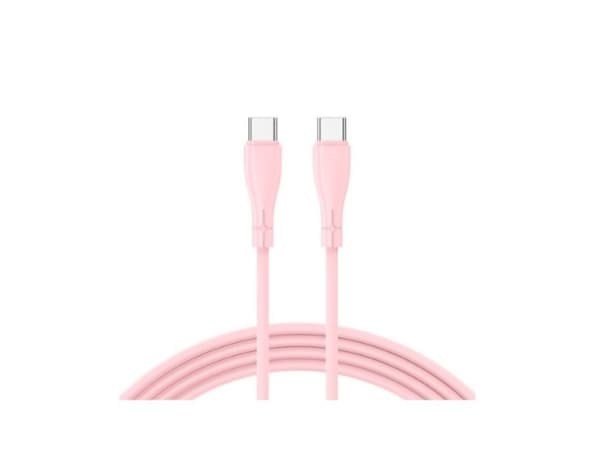 CABLE COOL USB-C A USB-C 1M SILICONA PINK