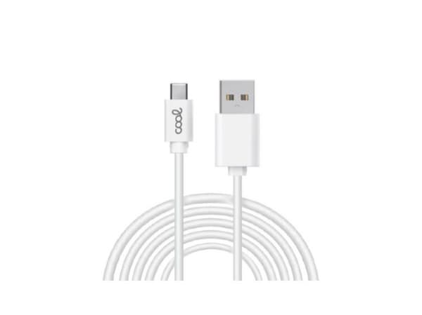 CABLE COOL USB-C A USB 3M WHITE