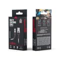Miniatyrbild 6 av 6: Maxlife USB - Lightning Kabel 1 m 2A - Grå Nylon