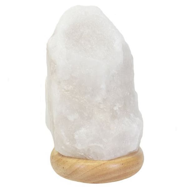 Something Different Large White USB Colour Changing Salt Lamp