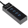 Miniatyrbild 1 av 2: USB 2.0 Hub 4-port Svart
