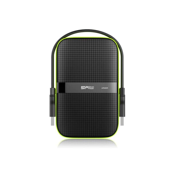 Silicon Power Armor A60 external hard drive 5000 GB Black, Green
