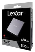 Pikkukuva 4 / 4: Lexar | Portable SSD | SL210 | 2000 GB | Solid-state drive interface USB 3.1 Type-C | Read speed 550 MB/s