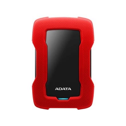 ADATA Durable Lite HD330 1TB HDD / externí / 2,5" / USB 3.1 / červená