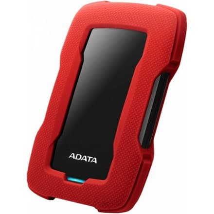 ADATA Durable Lite HD330 1TB HDD / externí / 2,5" / USB 3.1 / červená