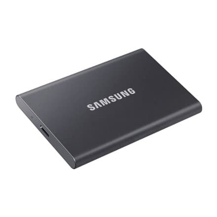 External SSD|SAMSUNG|T7|1TB|USB 3.2|Write speed 1000 MBytes/sec|Read speed 1050 MBytes/sec|MU-PC1T0T/WW